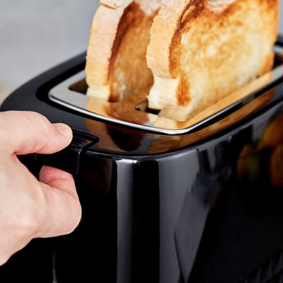 Tower Solitare 2 Slice Toaster Black - 4