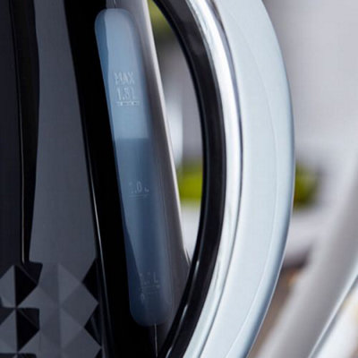 Tower Solitare 3KW 1.5 Litre Kettle Black - 3