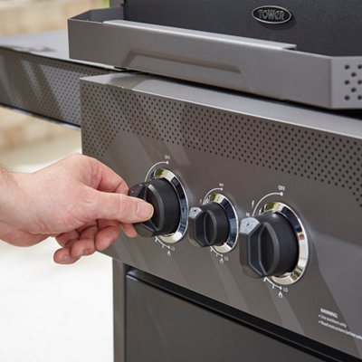 Tower Stealth 2000 Two Burner BBQ - 9