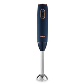 Tower T12059MNB Cavaletto 600W Stick Blender Blue and Rose Gold
