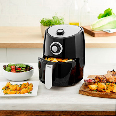 Tower T17023 2.2 Litre Manual Air Fryer - Black - 4