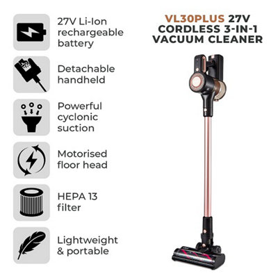 Tower T513003BLG RVL30 Plus 22.2V Cordless Vac DIY at B Q