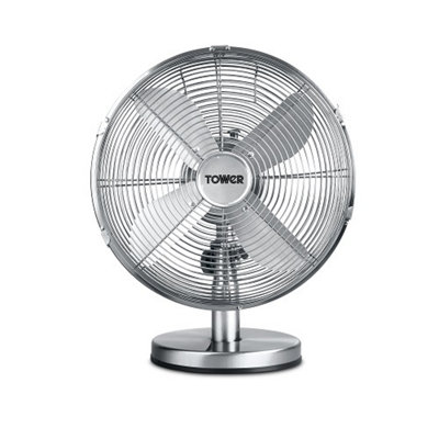 Stainless steel desk deals fan