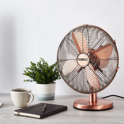 Tower T605000C 12 Metal Desk Fan - 9