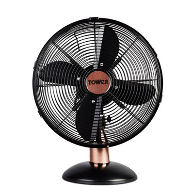 Tower T611000B Cavaletto 12 Metal Desk Fan