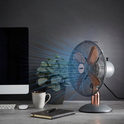 Tower T611000G Cavaletto 12 Metal Desk Fan - 5