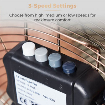 Tower T662000C 18 Velocity Floor Fan - 5