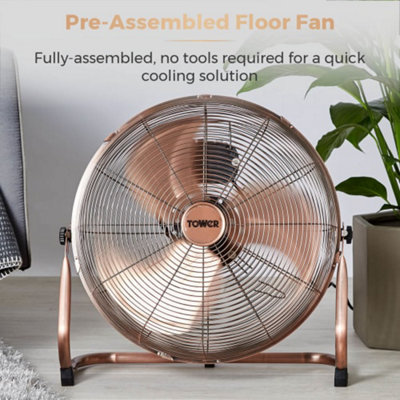 Tower T662000C 18 Velocity Floor Fan - 7