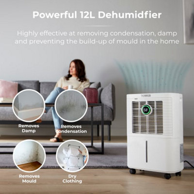 Tower T674003  - 12 Litre Dehumidifier - 7