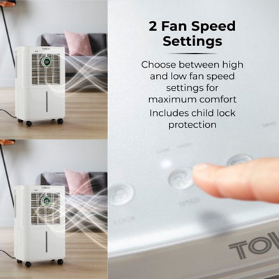 Tower T674003  - 12 Litre Dehumidifier - 4