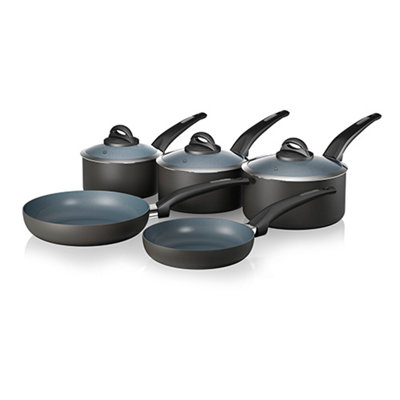 Tower T80303 5pce Pan Set 16/18/20cm Fry Pans | DIY at B&Q 