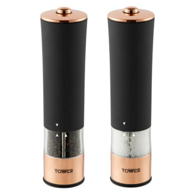 Tower T847003RB Electric Salt & Pepper Mill