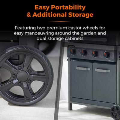 Tower T978524 - Stealth 4 Burner BBQ - 5
