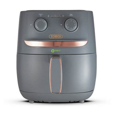 Tower Vortx 3.8 Litre Manual Air Fryer Grey