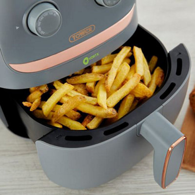 Tower Vortx 3.8 Litre Manual Air Fryer Grey - 4