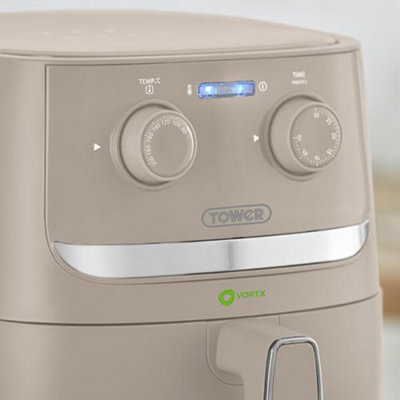 Tower Vortx 3.8 Litre Manual Air Fryer Latte - 3