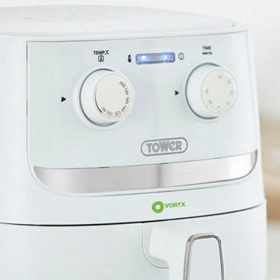Tower Vortx 3.8 Litre Manual Air Fryer White - 3