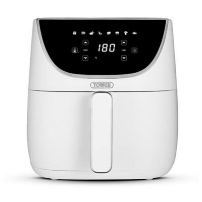Tower Vortx 6 Litre Digital Air Fryer White at B&Q