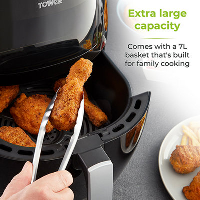 Tower Vortx T17072 Vizion 7L Digital Air Fryer Black Digital - 6