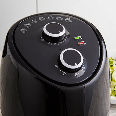 Tower T17087 Vortx Compact Air Fryer, 2L, 1000W, Black, New & Sealed