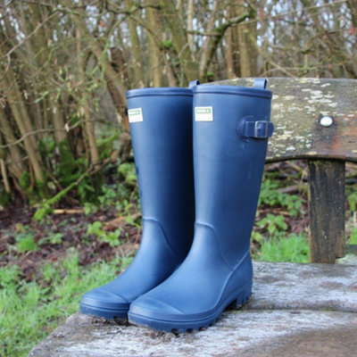Town & Country  Burford Wellington/Welly/Boot.  Model:TFW5764 Colour: NAVY Size: 8 - 3