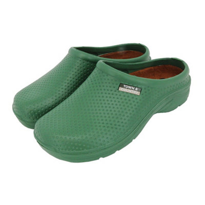 Town & Country EVA Cloggies (Green) - Size 11