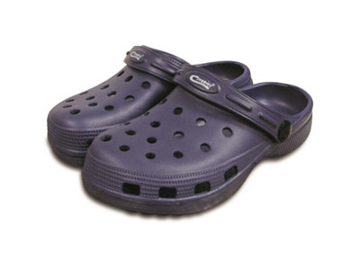 Town Country Kids Clogs Cloggies in Blue Flexible and Ultra Lightweight with Elastic EVA Material. Size Child 9 UK DIY at B Q