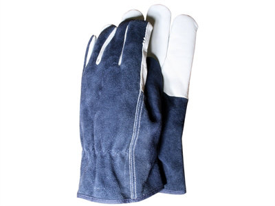 Town & Country TGL418L Premium Leather & Suede Mens Gloves Large T/CTGL418L