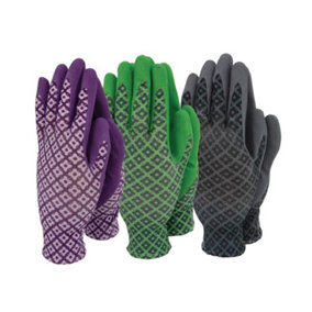 Town & Country Womens/Ladies Gardening Gloves (Pack of 3)