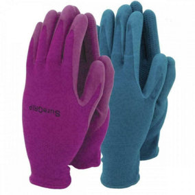Town & Country Womens/Ladies Sure Grip Gardening Gloves (Pack of 2)