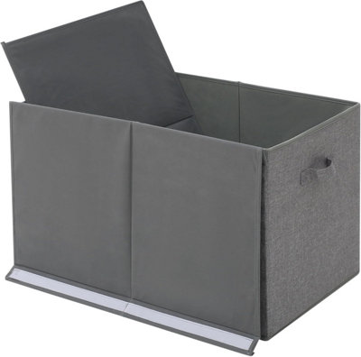 Toy Box Chest with Lid, Collapsible Sturdy Foldable Toy Storage ...