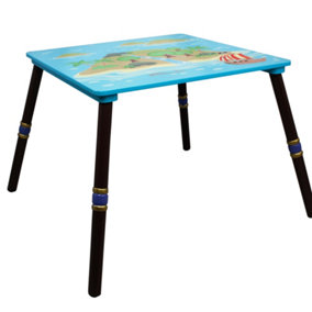 Toy Furniture Pirate Island Table - L74 x W74 x H50 cm - Blue