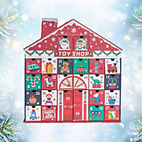 Toy Shop Advent Calendar Count Down To Christmas Advent House 24 Drawers