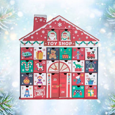 Toy Shop Advent Calendar Count Down To Christmas Advent House 24 ...