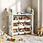 Toy Storage Organizer with 9 Bins and Shelf