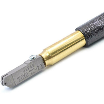 thumbnail image 2 of Toyo TC-17VV Replacement Glass Cutter Head - Tap Wheel Technology For Smooth Cuts 2 of 10