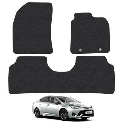 Toyota Avensis 2011-2018 Car Floor Mats Carpet Tailored Fit 4pcs Set Anti-Slip