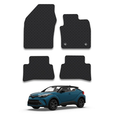 Tappetini Auto Toyota C-HR 2016-2023 - Su Misura Per AX10 AX50, Antiscivolo E Impermeabili