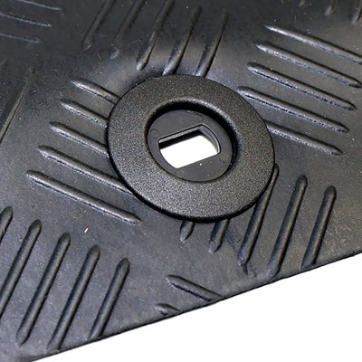 Toyota Yaris Tailored Car Floor Mats Mk3 2011 to 2020 Rubber 3pc Set Black - 6