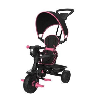 Pink push trike sale