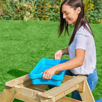 TP Early Fun Wooden Picnic Table Sandpit - FSC certified