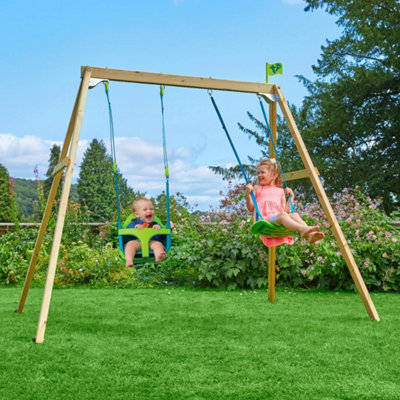 TP Forest Wooden Double Swing FSC certified