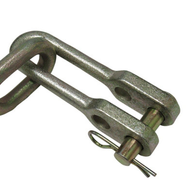 Tractor Stabilizer Check Chain Assembly (2 Link Ford New Holland 3 Point Hitch Sway Chains)