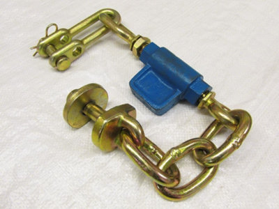 Tractor Stabilizer Check Chain Assembly (3 Link Ford New Holland 3 Point Hitch Sway Chains)