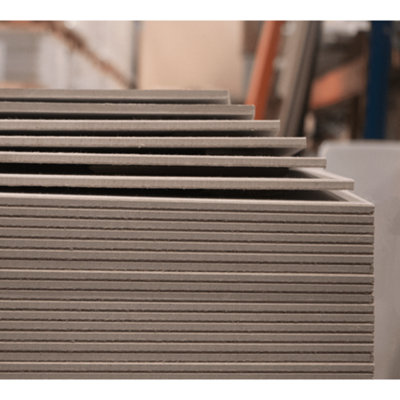 Trade Cement Board Backerboard 600mm x 1200mm (Value Pack of 40 - 6mm Thick) Price Comparisons | Compare The Build