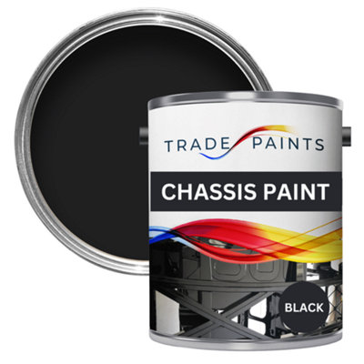 Trade Paints Chassis Paint Black - Protect & Restore Car Vehicle Underbody - 2.5L