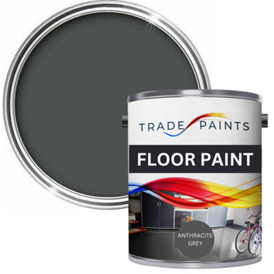 Trade Paints Heavy Duty Floor Paint Anthracite Grey 5L