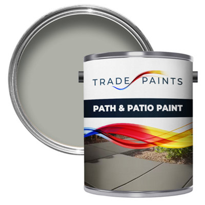 Trade Paints Path & Patio Paint - Light Grey - 5L