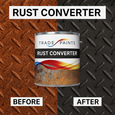 Trade Paints Rust Converter - Convert Rust Into A Ready To Paint ...