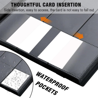Trading Cards Album Folder 360 Pockets Card Binder Holder Game Card ...